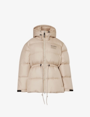 Axel Arigato Rhode Padded Recycled Polyester-down Jacket In Pale Beige