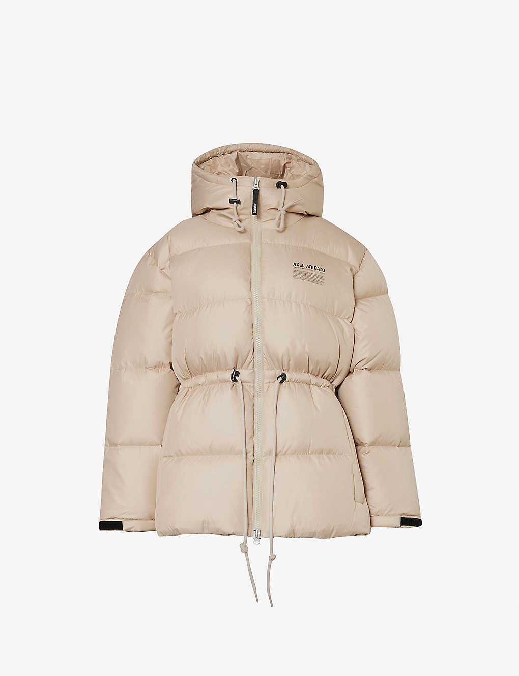 Axel Arigato Rhode Padded Recycled Polyester-down Jacket In Pale Beige
