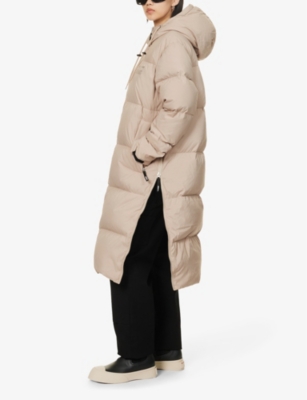 Shop Axel Arigato Lumia Padded Recycled Polyester-down Jacket In Cream