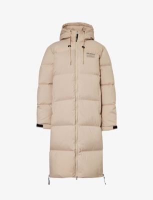 Shop Axel Arigato Lumia Padded Recycled Polyester-down Jacket In Cream