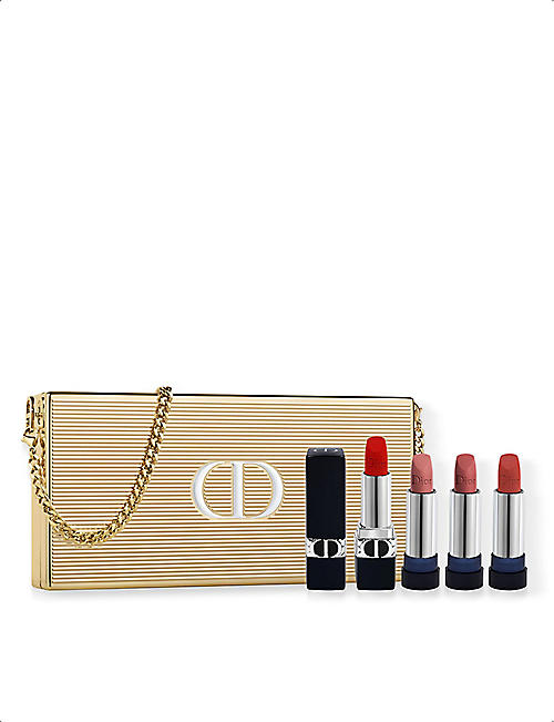 DIOR: Rouge Dior Lipstick Clutch