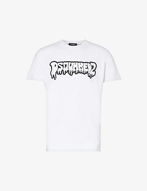 DSQUARED2: Slime logo-print cotton-jersey T-shirt