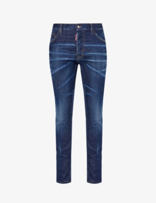 DSQUARED2: Cool Guy regular-fit tapered-leg stretch-denim jeans