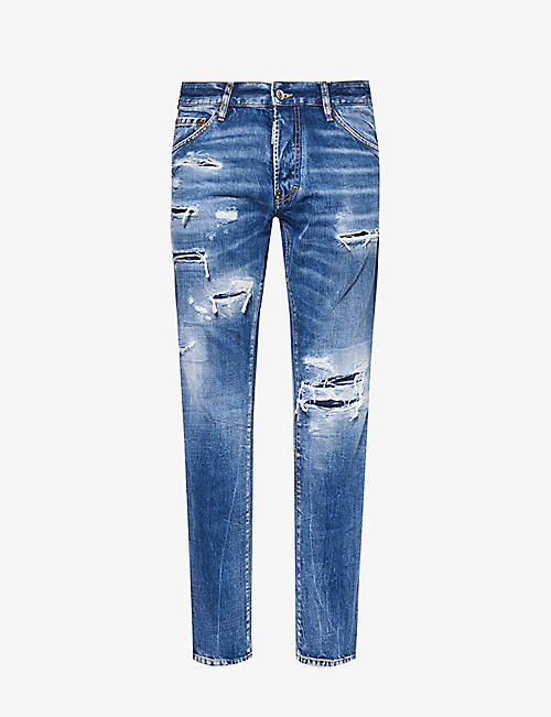 DSQUARED2: Cool Guy ripped denim jeans