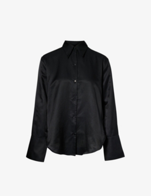 CITIZENS OF HUMANITY: Camilia regular-fit cotton and silk-blend shirt