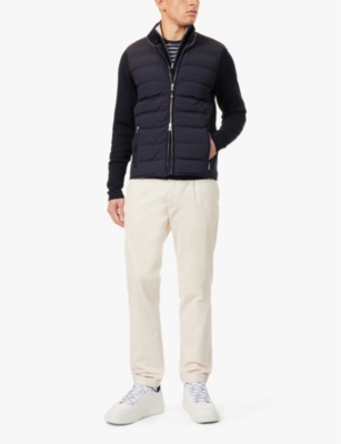 ORLEBAR BROWN: Contrast-panel regular-fit shell jacket