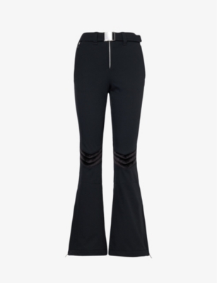 MY SUNDAY SKI: Perfect flared-leg mid-rise ski trousers