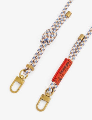 Wares brand-patch woven phone strap 6mm