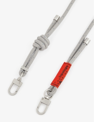 Wares brand-patch woven phone strap 6mm