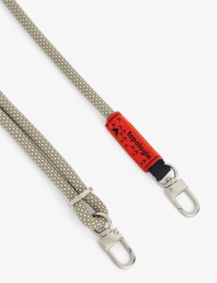 Rope swivel-carabiner woven phone strap
