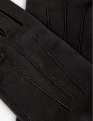 Dents Womens Black Felicity Leather Gloves In Black