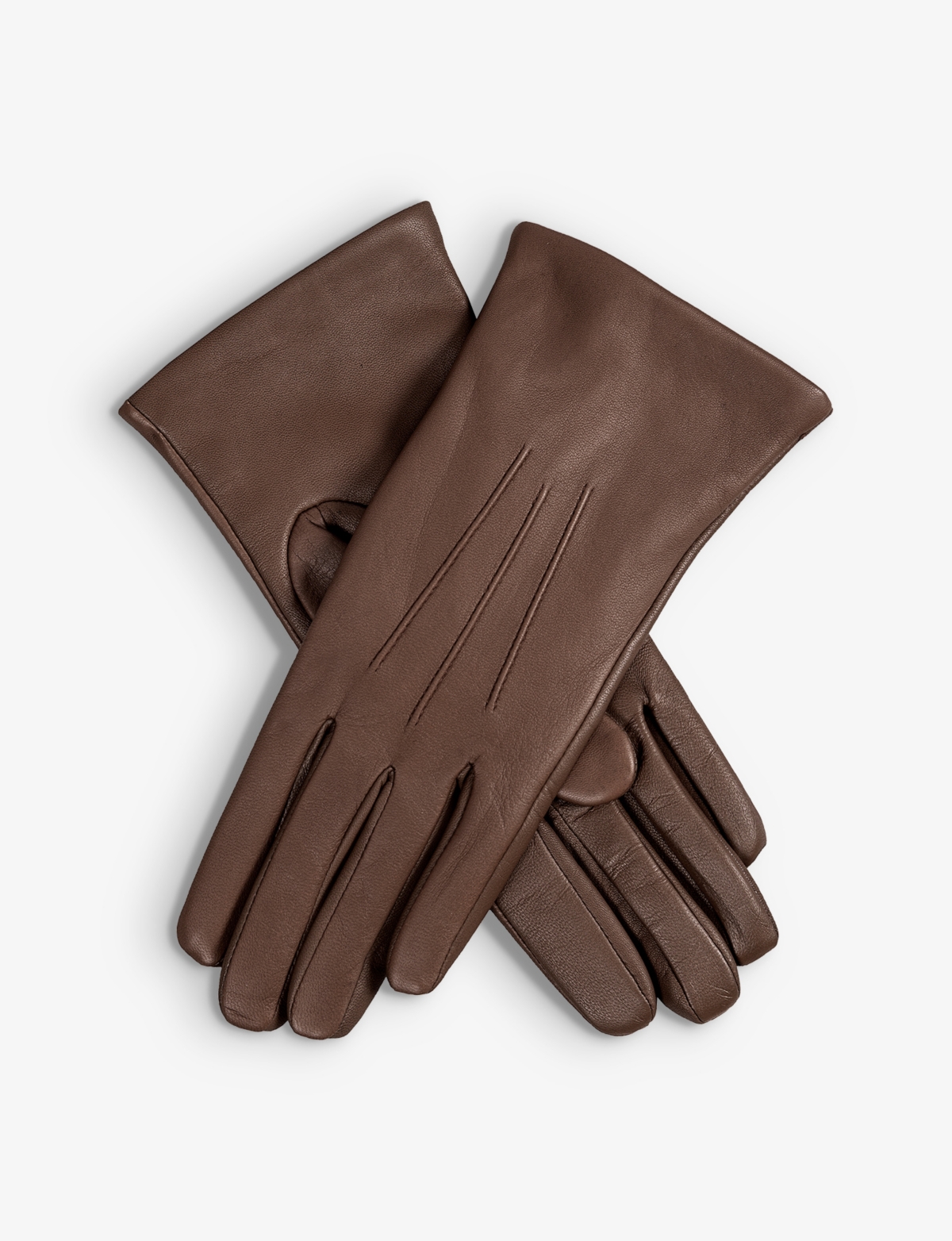 Dents Maisie cashmere-lined touchscreen leather gloves