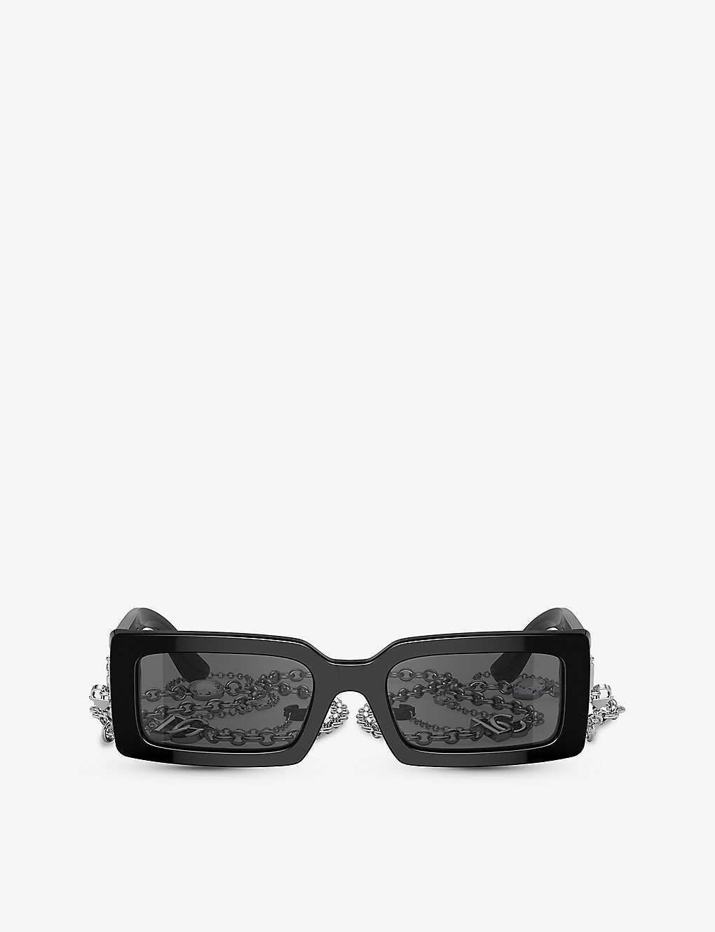 Dolce & Gabbana Dolce&gabbana Woman Sunglasses Dg4416 Round Gaze In Grey Mirror Black