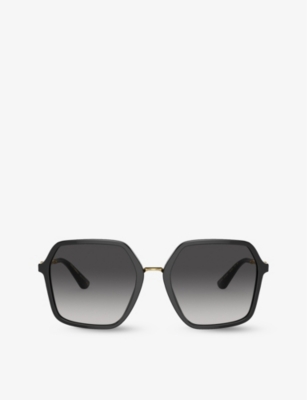 DOLCE & GABBANA: DG4422 square-frame acetate sunglasses