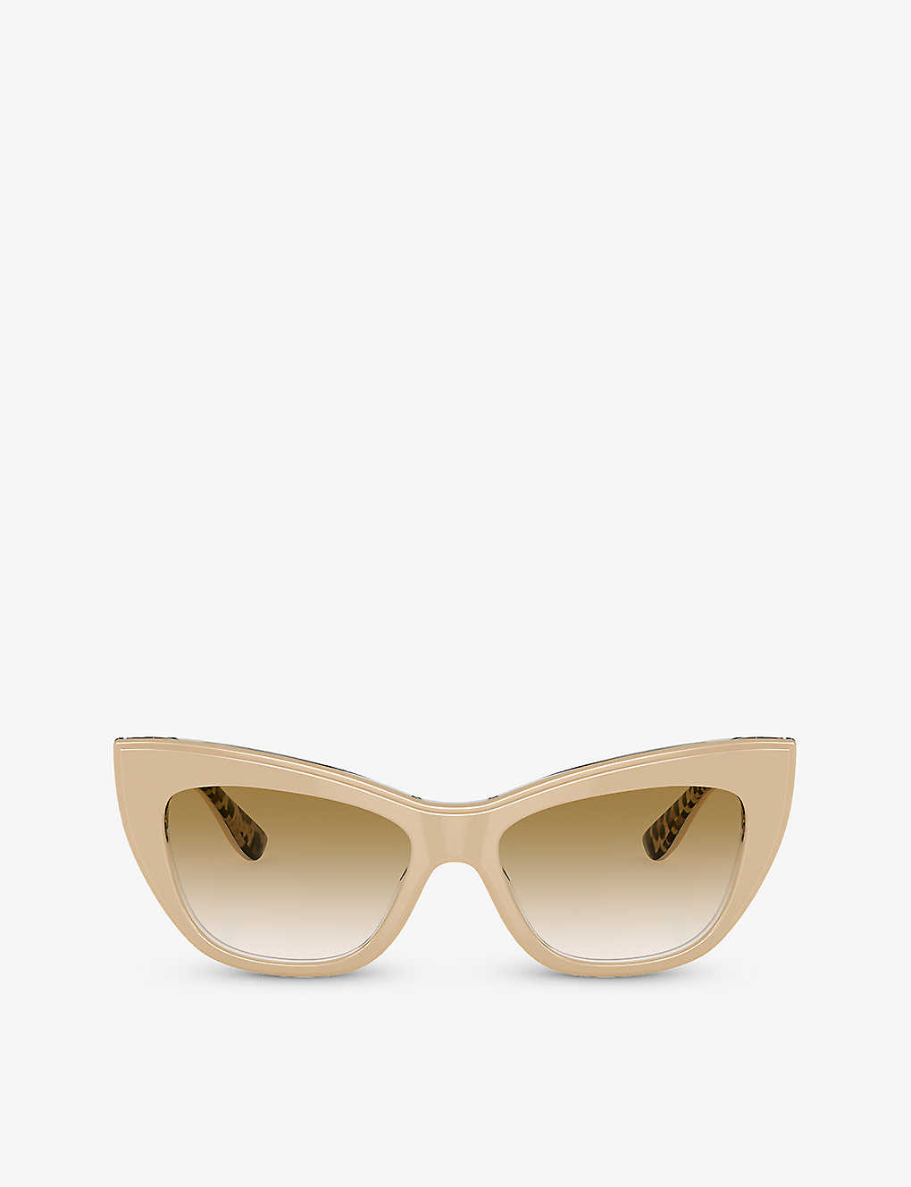 Dolce & Gabbana Dg4417 Cat-eye Acetate Sunglasses In Cream