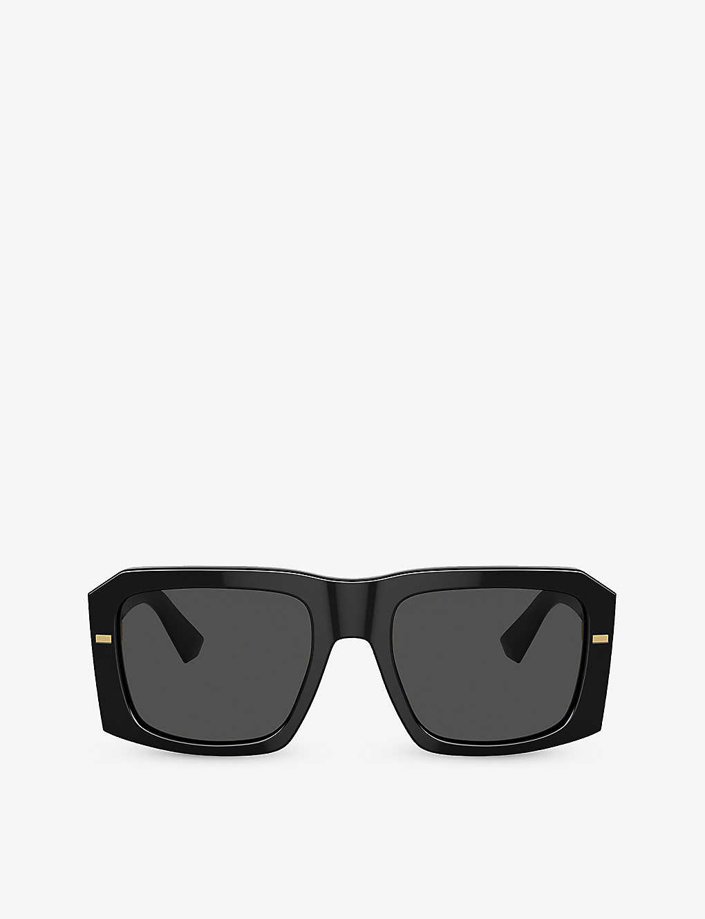 Dolce & Gabbana Dg4430 Square Acetate Sunglasses In Black