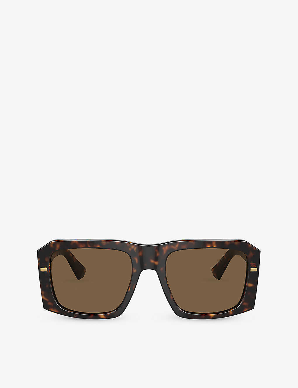 Dolce & Gabbana Dg4430 Square Acetate Sunglasses In Brown