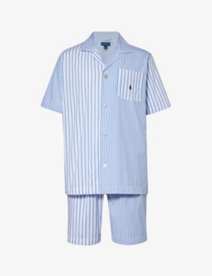 Mens designer discount short pyjama sets