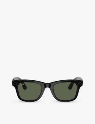 RAY-BAN: Ray-Ban Meta RW4006 Wayfarer acetate sunglasses