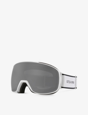 Bottega Veneta Womens White 6j000412 Bv1167s Rectangle-frame Injected Sunglasses In White