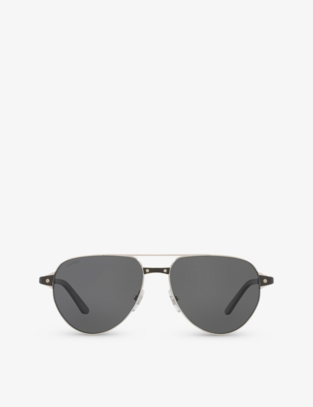 CT0425S pilot-frame metal sunglasses