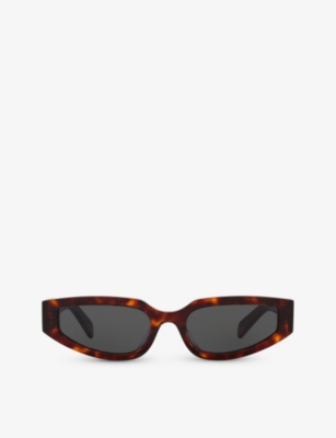 CELINE: CL40269U Triomphe cat-eye acetate sunglasses