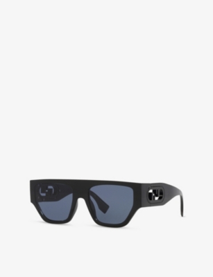 Fendi Fe40108u 01v Sunglasses In Black