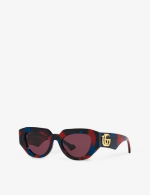 Gucci Gc002107 Gg1421s In Multi-coloured