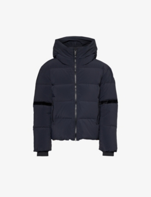 Fusalp Barsy Padded Hooded Down Ski Jacket In Noir
