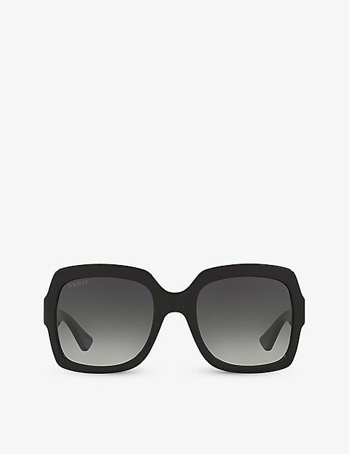 GUCCI: GG0036SN square-frame acetate sunglasses