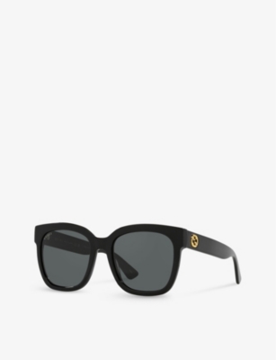 GUCCI: GG0034SN square-frame acetate sunglasses