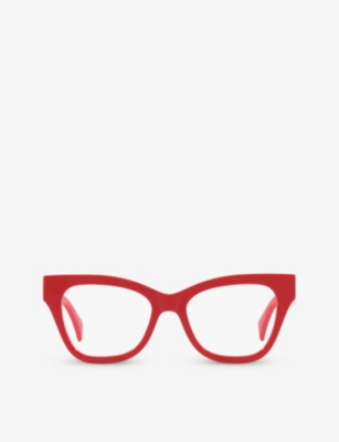 GUCCI: GG1133O cat-eye frame acetate glasses