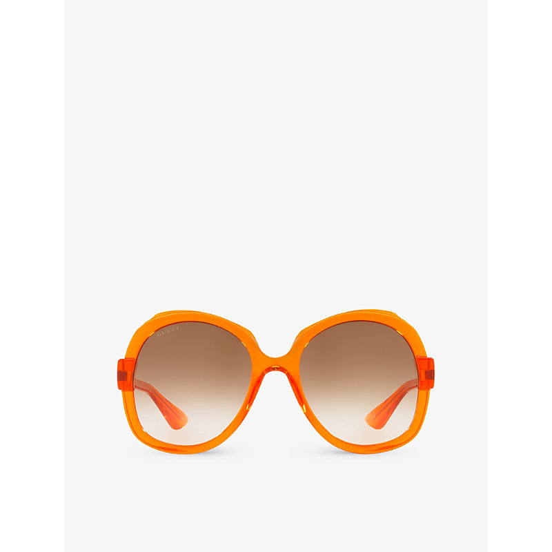 Gucci Women's Sunglasses, Gg1432s In Orange