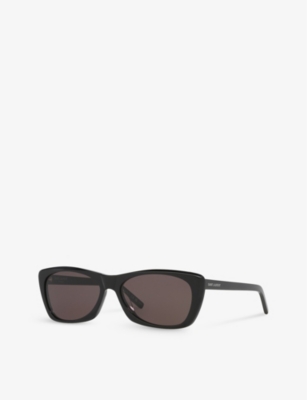 SAINT LAURENT: SL613 cat-eye frame acetate sunglasses