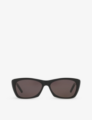 Saint Laurent Womens Black Sl613 Cat-eye Frame Acetate Sunglasses