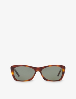 SAINT LAURENT: YS000507 SL 613 cat-eye acetate sunglasses