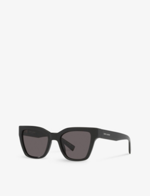SAINT LAURENT: SL641 cat-eye frame injected sunglasses