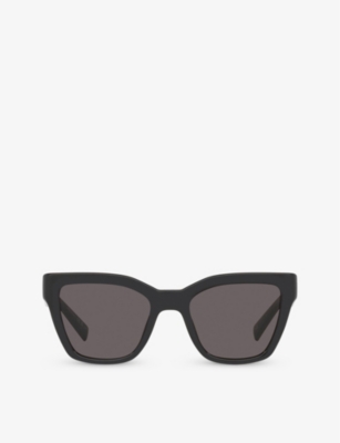 SAINT LAURENT: SL641 cat-eye frame injected sunglasses