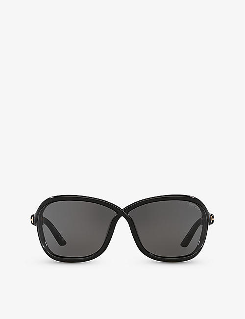 TOM FORD: TR001753 Fernanda butterfly-frame acetate sunglasses