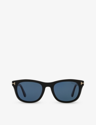 Tom Ford Womens Black Tr001777 Kendel Square-frame Acetate Sunglasses In Black