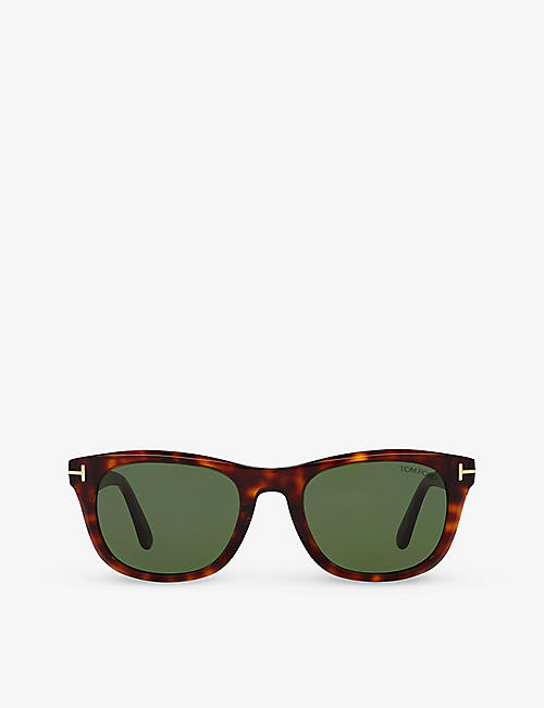 TOM FORD: TR001777 kendel sqaure-frame acetate sunglasses