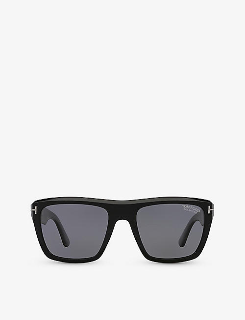 TOM FORD: TR001778 Alberto square-frame acetate sunglasses