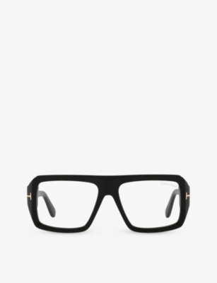 TOM FORD: FT5903-B square-frame acetate glasses
