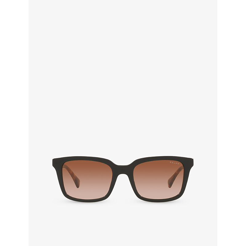 Ralph Lauren Womens Black Ra5287 Square-frame Acetate Sunglasses