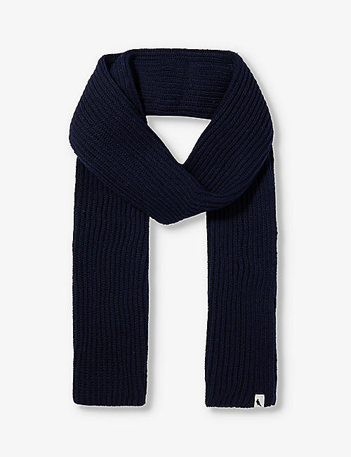 PEREGRINE: Porter knitted wool scarf