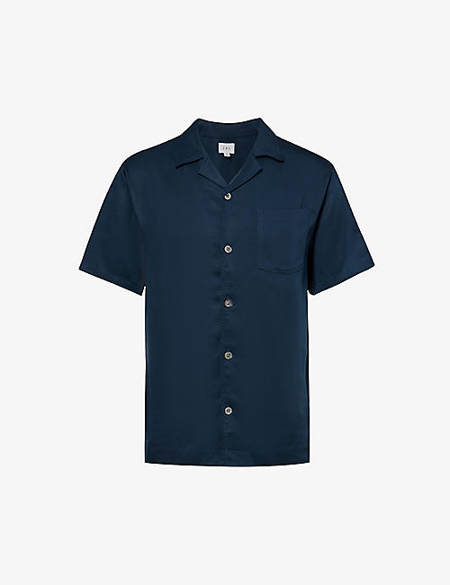 CHE: Short-sleeved relaxed-fit woven shirt