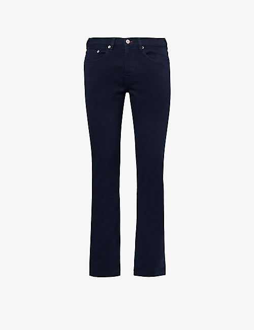 PS BY PAUL SMITH: Brand-patch five-pocket regular-fit stretch-denim jeans