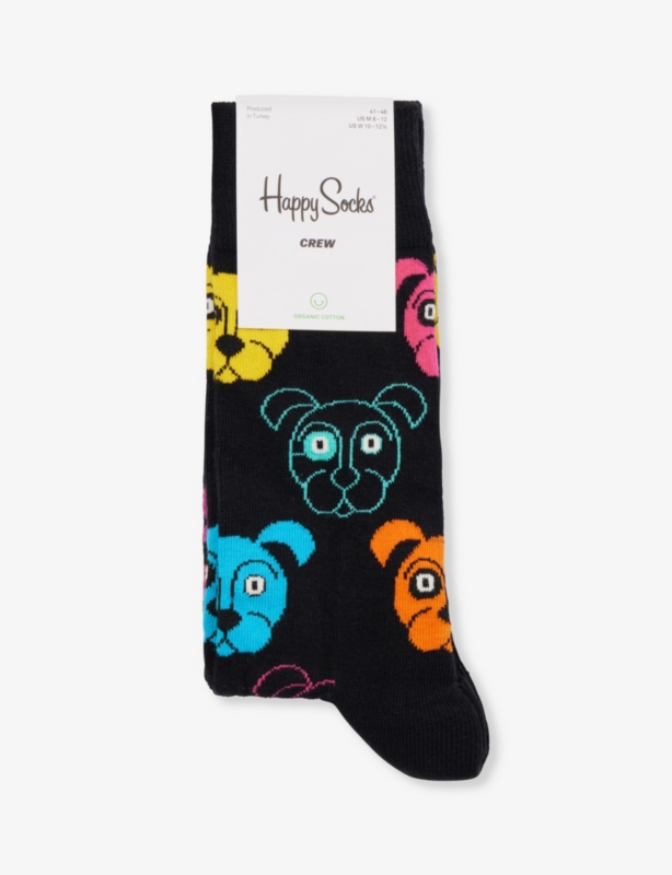 Dog cotton-blend socks