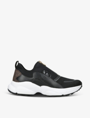 Michael michael kors ace hot sale mesh and scuba sneaker