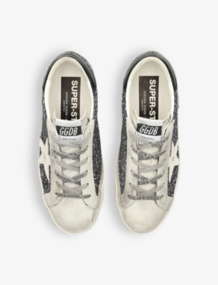 Golden Goose Superstar Glitter Low-top Sneakers In Mult/other